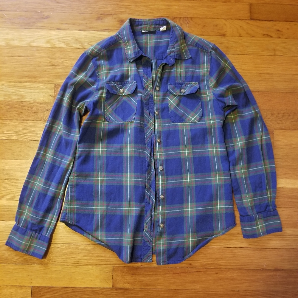 BDG Plaid Button Down Shirt